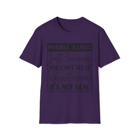 Fibromyalgia Awareness - Invisible Illness T-Shirt