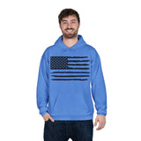 Hoodie Sweatshirt - Thin Blue Line - I Back The Blue