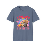 Cute Cat Forklift Certified Unisex Softstyle T-Shirt