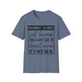 Fibromyalgia Awareness - Invisible Illness T-Shirt