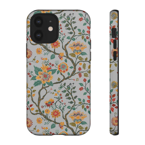 Indian Traditional Ornament Floral Design Tough Phone Case