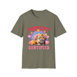 Cute Cat Forklift Certified Unisex Softstyle T-Shirt