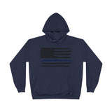 Hoodie Sweatshirt - Thin Blue Line - I Back The Blue