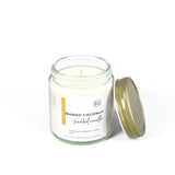 Mango Coconut Scented Candles | Coconut Apricot Wax (4oz, 9oz)