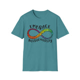 Embrace Neurodiversity Unisex T-Shirt - Celebrate Inclusivity & Awareness