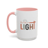 Matthew 5:14-16 "Be The Light" Accent Coffee Mug - Inspirational 11/15oz