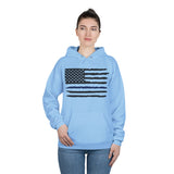 Hoodie Sweatshirt - Thin Blue Line - I Back The Blue