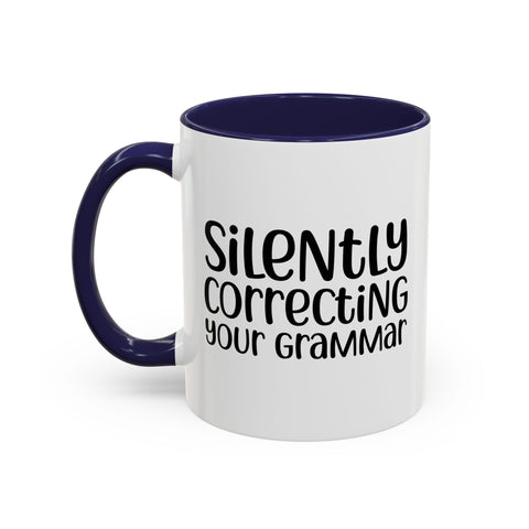 Mug Silently Correcting Your Grammar