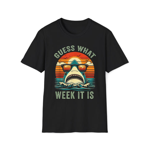 Shark Guess What Week It Is? T-Shirt