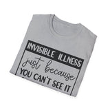 Fibromyalgia Awareness - Invisible Illness T-Shirt