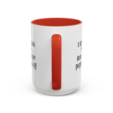 Funny Accent Coffee Mug - "I Try to Contain My Crazy" - Gift for Coffee Lovers