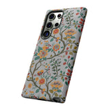 Indian Traditional Ornament Floral Design Tough Phone Case