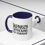 Mug Silently Correcting Your Grammar