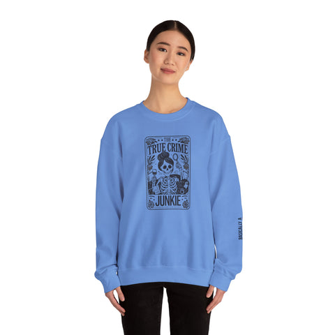 True Crime Junkie Tarot Card Sweatshirt