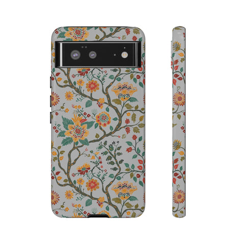 Indian Traditional Ornament Floral Design Tough Phone Case