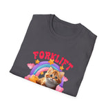 Cute Cat Forklift Certified Unisex Softstyle T-Shirt