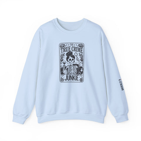 True Crime Junkie Tarot Card Sweatshirt