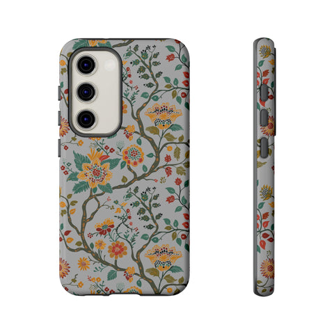 Indian Traditional Ornament Floral Design Tough Phone Case