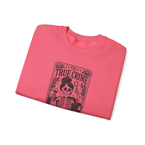 True Crime Junkie Tarot Card Sweatshirt