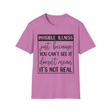 Fibromyalgia Awareness - Invisible Illness T-Shirt