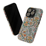 Indian Traditional Ornament Floral Design Tough Phone Case