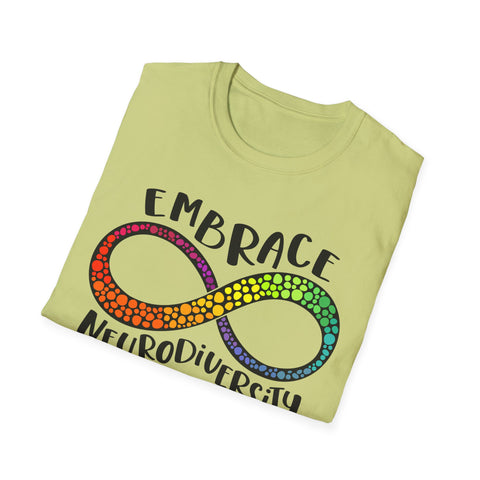 Embrace Neurodiversity Unisex T-Shirt - Celebrate Inclusivity & Awareness