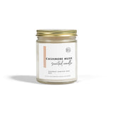 Cashmere Musk Scented Candles | Coconut Apricot Wax (4oz, 9oz)