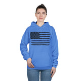 Hoodie Sweatshirt - Thin Blue Line - I Back The Blue