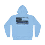 Hoodie Sweatshirt - Thin Blue Line - I Back The Blue