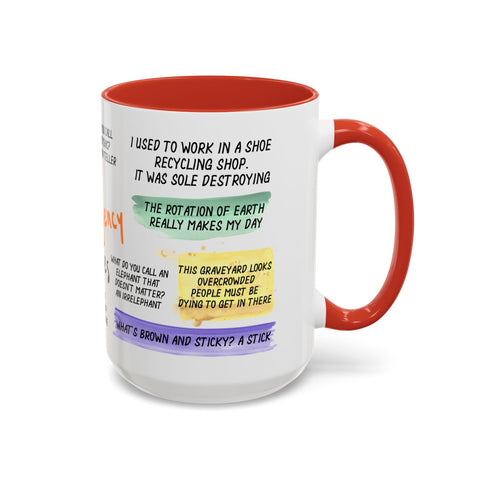 Humorous Emergency Jokes Coffee Mug - 11oz & 15oz