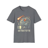 T-Shirt - Star Getting Brighter Funny Dinosaur Design