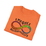 Embrace Neurodiversity Unisex T-Shirt - Celebrate Inclusivity & Awareness