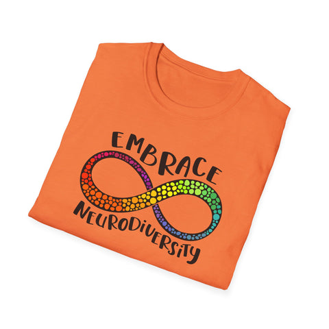 Embrace Neurodiversity Unisex T-Shirt - Celebrate Inclusivity & Awareness