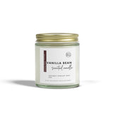 Vanilla Bean Scented Candles | Coconut Apricot Wax (4oz, 9oz)