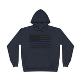 Hoodie Sweatshirt - Thin Blue Line - I Back The Blue