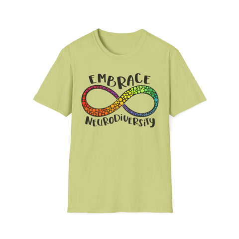 Embrace Neurodiversity Unisex T-Shirt - Celebrate Inclusivity & Awareness