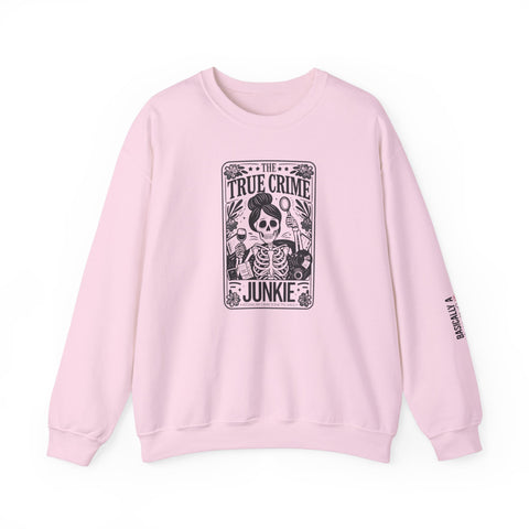 True Crime Junkie Tarot Card Sweatshirt