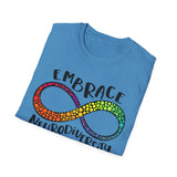 Embrace Neurodiversity Unisex T-Shirt - Celebrate Inclusivity & Awareness