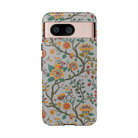 Indian Traditional Ornament Floral Design Tough Phone Case