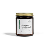 Fraser Fur Coconut Scented Candle | Coconut Apricot Wax (4oz, 9oz)