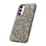 Indian Traditional Ornament Floral Design Tough Phone Case