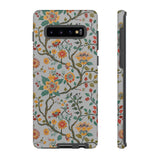 Indian Traditional Ornament Floral Design Tough Phone Case