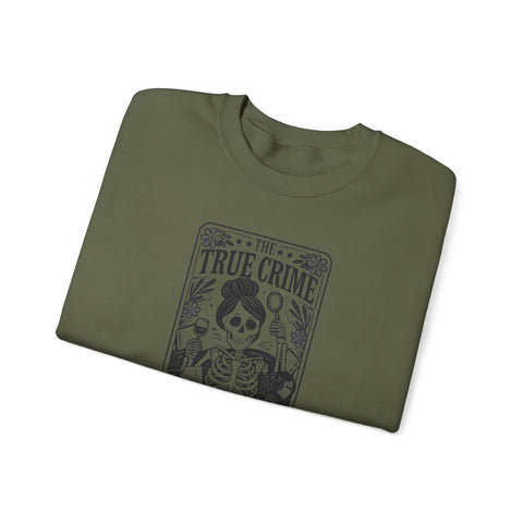 True Crime Junkie Tarot Card Sweatshirt