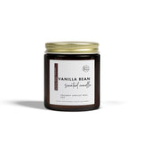 Vanilla Bean Scented Candles | Coconut Apricot Wax (4oz, 9oz)