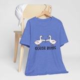 Funny Geese Fist Bumping Unisex Short Sleeve Tee