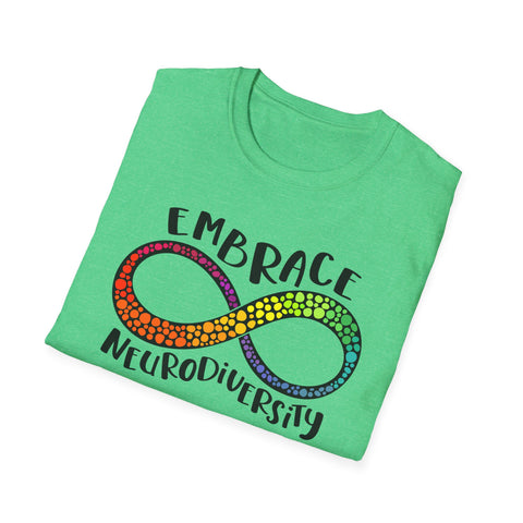 Embrace Neurodiversity Unisex T-Shirt - Celebrate Inclusivity & Awareness