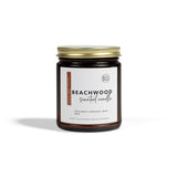 Scented Candle - Beachwood Aroma | Coconut Apricot Wax (4oz, 9oz)