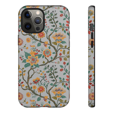 Indian Traditional Ornament Floral Design Tough Phone Case