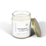 Lavender Scented Candles | Coconut Apricot Wax (4oz, 9oz)