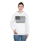 Hoodie Sweatshirt - Thin Blue Line - I Back The Blue